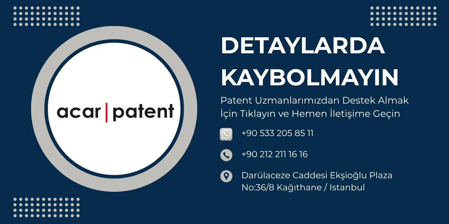 Whatsapp İletişim Banner