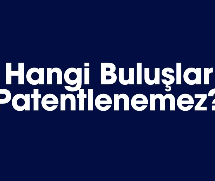 Hangi Buluşlar Patentlenemez Hangi Buluşlar Patentlenemez